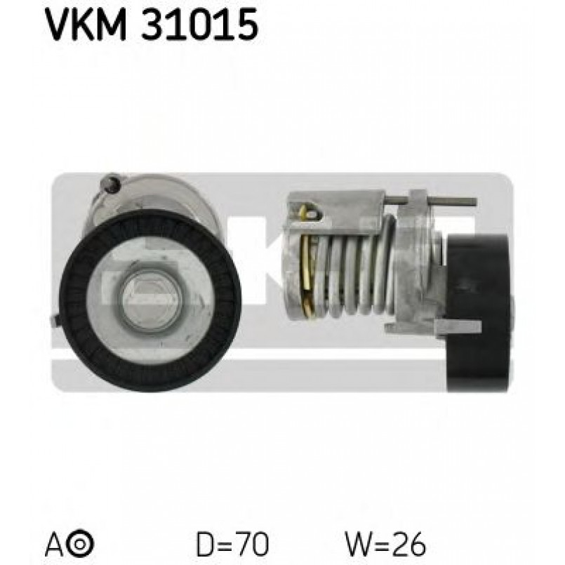 VKM 31015 SKF Натяжний ролик